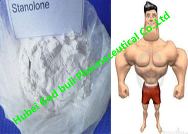 China Sperrig seiende Zyklus-Steroide Stanozolol Winstrol, GMP-weißes kristallines Pulver fournisseur