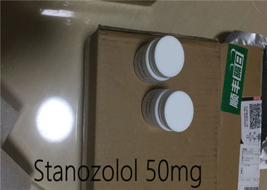 China Weiße androgenes Steroid Pillen-Mundtablets Dht Winstrol Stanozolol 50mg fournisseur