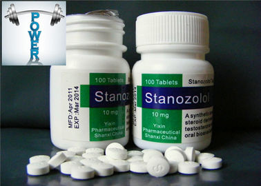China Androgene anabole Steroide Stanozolol-Tablet-10mg mischen positive Masseneffekte mit fournisseur